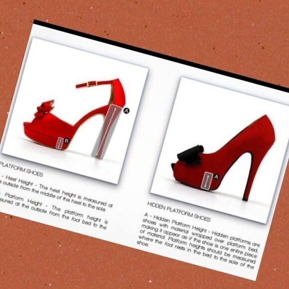 NOT FOR SALE! Shoes How To Measure Them! - Picture 5 of 8